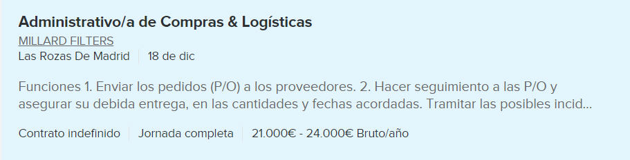 Oferta trabajo SAP madrid Oferta trabajo SAP madrid