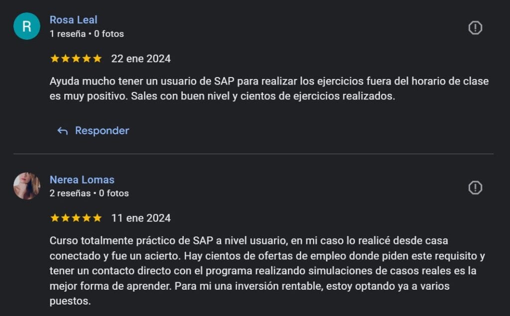 opiniones curso sap formatalent opiniones curso sap formatalent