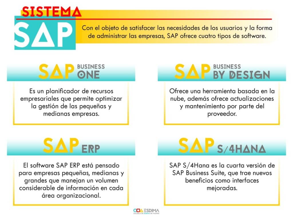 SAP tipos
